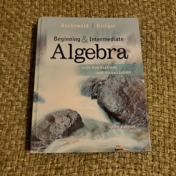 PEARSON Beginner and Intermediate Algebra G Book - Picture 2 of 7